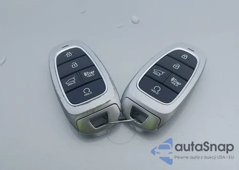 2022 Hyundai Santa Fe Hybrid Blue z USA, uszkodzony, nr VIN KM8S2DA17NU057695